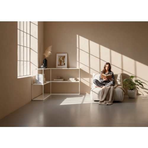 KONSOLA - REGAŁ BIAŁA  SKD-360